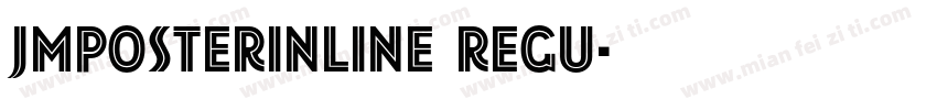JMPosterInline Regu字体转换
